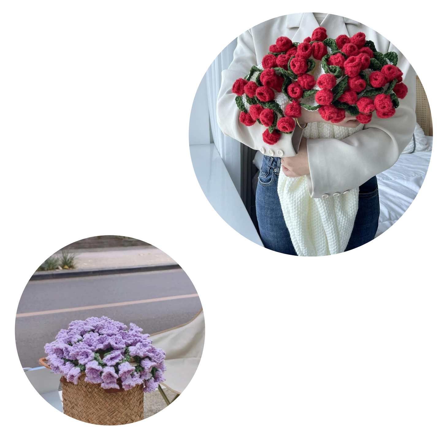 Manta eterna floral