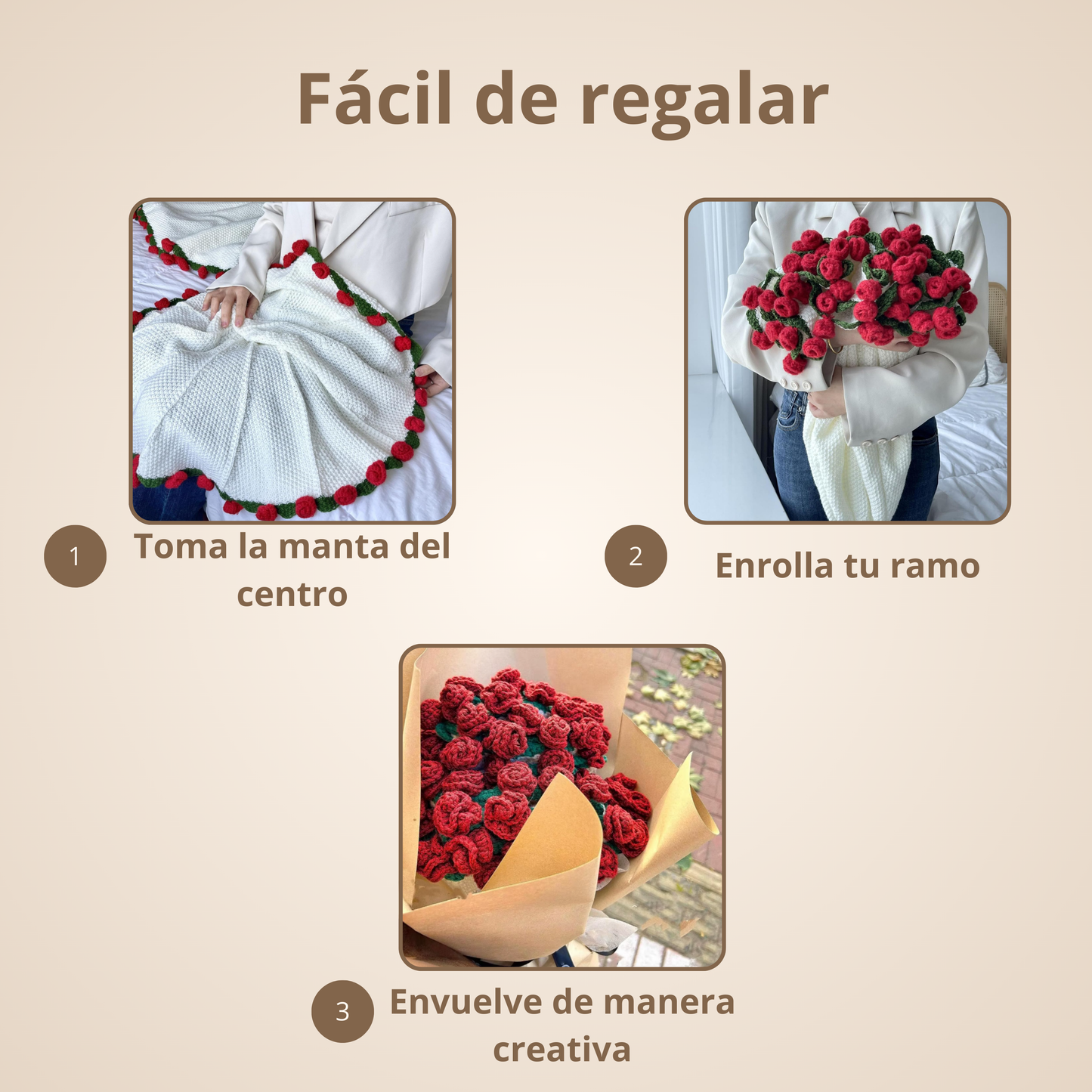 Manta eterna floral